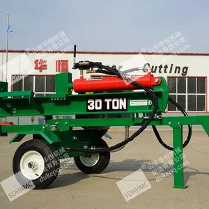 USA Type 15HP Gasoline Log Splitter Firewood Processor For Sale