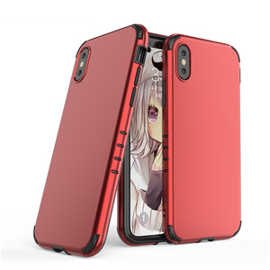 Venta al por mayor a prueba de golpes ultra delgado fino tpu pc cubierta trasera del caso del teléfono celular para el iphone x - Product Image 5
