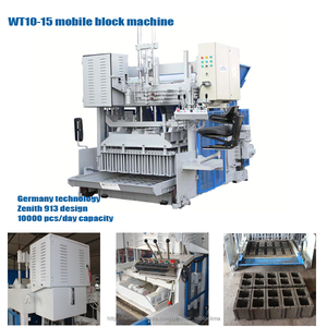 WT10-15 <span class=keywords><strong>Zenith</strong></span> 913 machine <span class=keywords><strong>de</strong></span> brique pour construction <span class=keywords><strong>de</strong></span> maison - Product Image 1