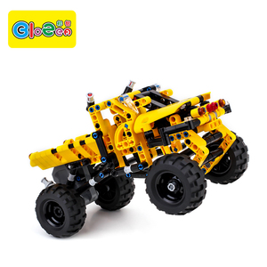 2018 más reciente educativos Pull-back ladrillos camión plástico montar <span class=keywords><strong>kit</strong></span> juguetes para niños - Product Image 5