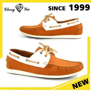 Zapatos casuales Alibaba mayor suela de naranja impresión barata de los hombres