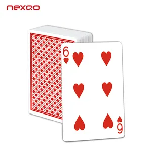 Logo baskılı NFC RFID poker oyun kartları ile çip