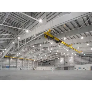 Metallbau Bauprojekte Industrielle vorgefertigte Metalldach Stahl konstruktion Flugzeug hangar