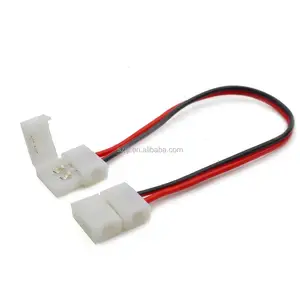 2 Pin Fio Conectores Tipos 12V Única Cor LEVOU Conector Luz de Tira