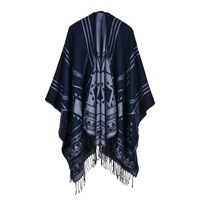 Nouvelle Collection Printemps-Automne 2017 : Écharpe Longue Fine en Voile de Coton Style Ethnique pour Femme, Grande Taille, Pashmina, Foulard, Hijab