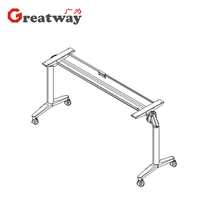 Đồ Nội Thất Học Sinh Gấp Bàn Học Giá Rẻ Bàn Bán Buôn Chất Lượng Cao Gấp Đào Tạo Bảng - Product Image 2