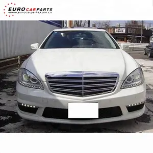 LED Dagrijlicht met Cover voor S-CLASS W221 S65 Stijl 1:1 VERVANGING S65 voorbumper led