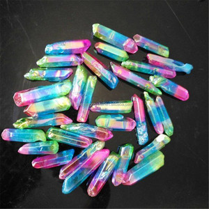 الملاك هالة الكوارتز الكريستال نقطة أكوا النسمة نقطة بالجملة - Product Image 1