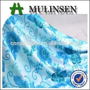 Mulinsen têxteis novo design de moda impresso fdy spandex do poliéster $1 jarda de tecido