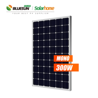 Bluesun Solar Chine Meilleur prix Poly 250w 260w 270 280w 290w 300w Modules solaires PV Bangladesh Prix des panneaux solaires avec livraison gratuite