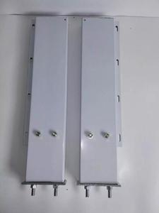 New SS430/Steel <strong>Chrome</strong> Spring Loaded Mud Flap Hanger Light Bar Tail Light <strong>Box</strong> Six 4" Light Cutouts for Semi Trucks 2 1/2" Bolt - Product Image 2