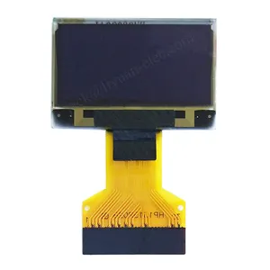 0.96 Oled Wit 12864 128X64 0.5Mm Fpc P35707 SSD1315 0.96 Inch Micro Oled-scherm Voor Hardware portemonnee