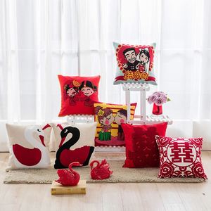 Fundas de Cojín de 18x18, Tela Satén Estampada, Tela Satén con Estampado Floral - Product Image 1