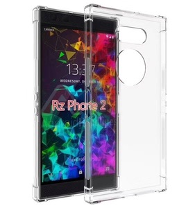 Custodia Portafoglio In Pelle PU Con Supporto E Slot Per Schede Per Razer Phone 2 – Copertina Protettiva TPU Morbida, Nero