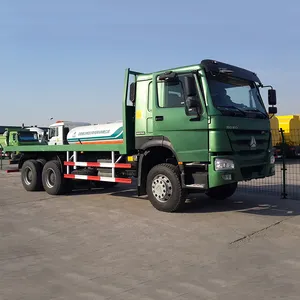 SINOTRUK直接工場供給コンテナキャリーフラットベッドトラック