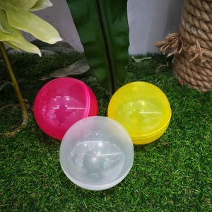 Rifornimento della fabbrica sfera di plastica cava trasparente 70mm 80mm 90mm 100mm 120mm grande capsula palla giocattolo - Product Image 6