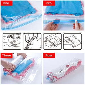 En plein air Sacs Compressés <span class=keywords><strong>Sous</strong></span> <span class=keywords><strong>Vide</strong></span> Économiseur D'espace Organisateur <span class=keywords><strong>de</strong></span> Sac <span class=keywords><strong>de</strong></span> Rangement pour Vêtements <span class=keywords><strong>Sous</strong></span>-Vêtements - Product Image 3