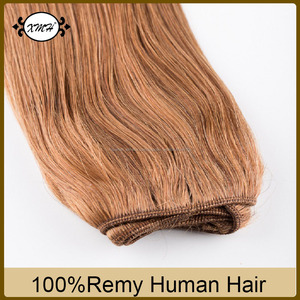 Fábrica directa pelo dibujado doble remy precio al por mayor remy rubio recto sedoso pelo de <span class=keywords><strong>la</strong></span> trama - Product Image 4