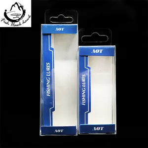 PP Material and Fishing Lure Plastic Boxes with hang holes