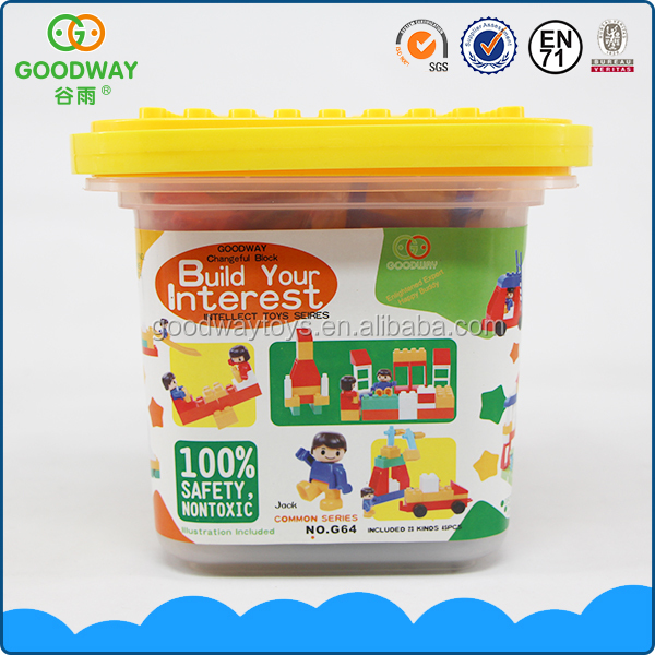 Лучшие продажи образовательные игрушки PP материал пластиковые блоки