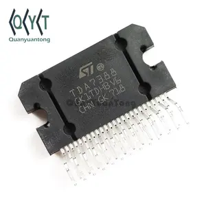 TDA7388, precio, TDA 7388 amplificador IC TDA7388 circuito integrado IC Audio IC TDA7388 Original YD7388 Clase de 4 canales AB ZIP25