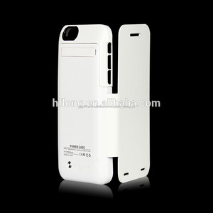 Blanc <span class=keywords><strong>chargeur</strong></span> 3500 mah./boîtier de la batterie avec rabat en cuir pour <span class=keywords><strong>apple</strong></span> <span class=keywords><strong>iphone</strong></span> 6 - Product Image 1