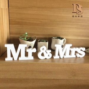<span class=keywords><strong>Letras</strong></span> <span class=keywords><strong>de</strong></span> <span class=keywords><strong>Madera</strong></span> para Mesa <span class=keywords><strong>de</strong></span> Boda, Decoración Náutica, Artículo para Eventos y Fiestas, Sr. y Sra. - Product Image 4