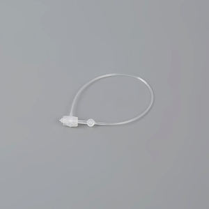 無料サンプル提供、uxcell 130mmスナップループピン、セキュリティロックプラスチックタグファスナー/ケーブルビーズタイ1000個/パック - Product Image 3