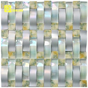 30x30 cristal color de la mezcla azul y blanco mosaico de cerámica <span class=keywords><strong>keramika</strong></span> - Product Image 6