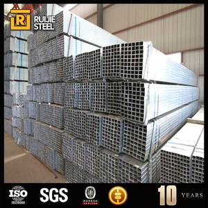 Price gi pipe, galvanized square steel tubing/pipe, mild galvanized zinc plated steel tubes - Product Image 6