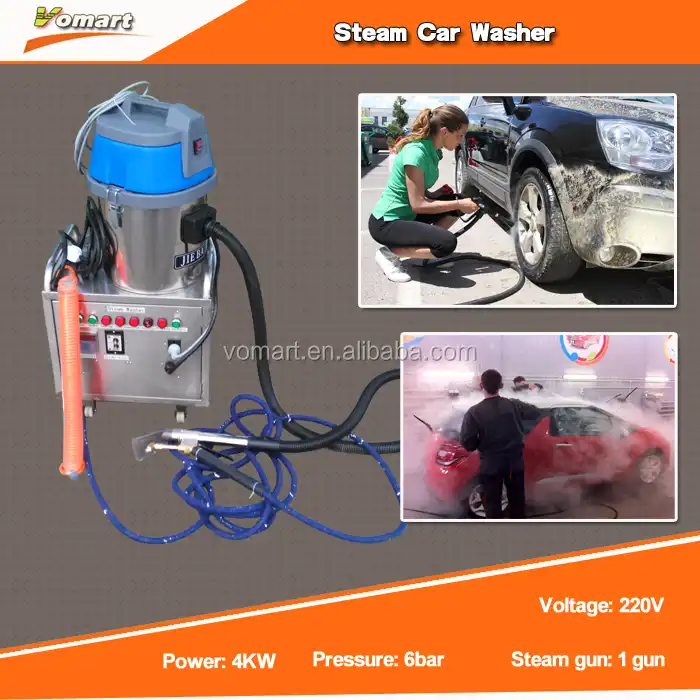 VTD20B Electric Diesel Mobile Steam Car Wash Machine - Vomart