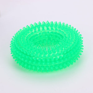 Bán Buôn Màu Trong Suốt TPR Gai Vòng Dog <span class=keywords><strong>Chew</strong></span> Đồ Chơi Cho Vật Nuôi - Product Image 3