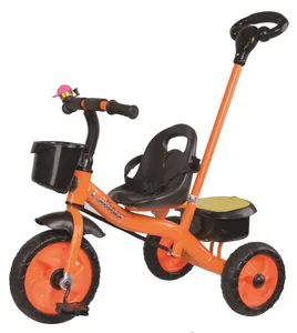 Mode sécurité enfants pédale tricycle avec barre de poussée