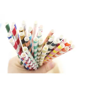 Bar Accessory 10mm Paper Straw Malaysia, Food Grade Disposable Bulk Paper Straw