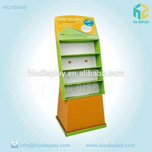 Supermercado <span class=keywords><strong>pop</strong></span> Pantalla de cartón elevador para cosméticos - Product Image 1