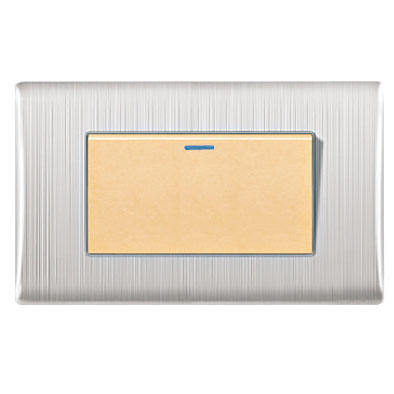 US Standard One-way Luxury Light Switch High-power 3 Gang Wall Switch