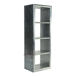 Hot sale industrial vintage book case wall storage shelf