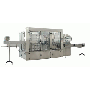 เครื่องบรรจุขวดน้ำแร่พลาสติก PET อัตโนมัติ ควบคุมด้วย PLC โครงสร้างสแตนเลส ความแม่นยำสูง ใช้เกียร์น้ำมัน - Product Image 1