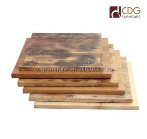 Cubierta de madera sólida mesa de <span class=keywords><strong>restaurante</strong></span> <span class=keywords><strong>tapas</strong></span> Oka mesa de comedor mesas de café y sillas - Product Image 3