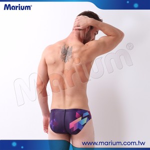 Fashion Men Swimwear all over printed Geometric pattern <b>Swim</b> briefs - Product Image 5