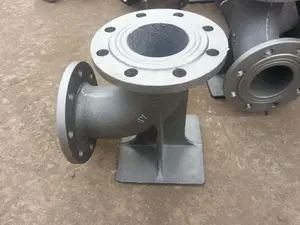 Good Quality Ductile Cast Iron GGG50 Double Flange Duckfoot 90 Degree Bend