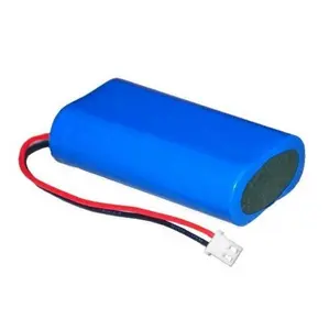 18650 7.4 v 2400 mAh 2S1P रिचार्जेबल लिथियम बैटरी के लिए सौर प्रकाश कस्टम गुआंग्डोंग से 7.4 v ली आयन बैटरी पैक फैक्टरी