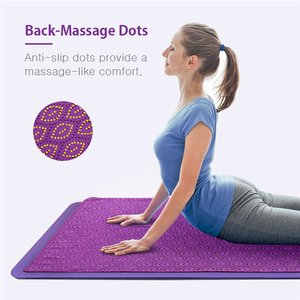 Personalizzato Super assorbente inodore antiscivolo riciclato antiscivolo Pilates Hot <span class=keywords><strong>Yoga</strong></span> Mat asciugamano puntini in silicone - Product Image 5