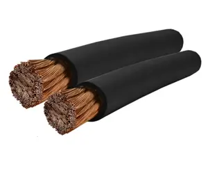 Cable eléctrico de batería de cobre puro, Cable de calibre 1/0 (AWG), gran oferta