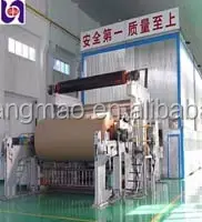 Cement Paper Bag Use High Strength Kraft Paper Making Machinery Price