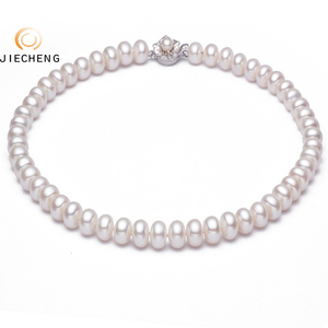 9-10mm aaaa alla moda Cinese <span class=keywords><strong>Collana</strong></span> di <span class=keywords><strong>Perle</strong></span> <span class=keywords><strong>Coltivate</strong></span> al Prezzo All'ingrosso - Product Image 2