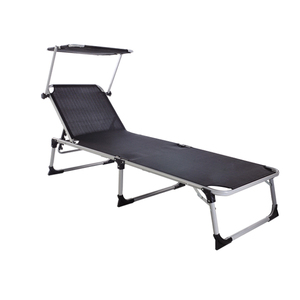 Patio Camping Pliant Plage Jardin Pliable Portable Lit Chaise Longue <span class=keywords><strong>Salon</strong></span> Deux Position - Product Image 2