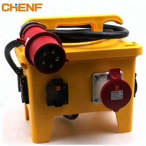 Quadro di Distribuzione Elettrica Industriale IP67 a 8 Prese, 3 Fasi, Impermeabile, 220V 38A, Montaggio a Parete o Portatile - Product Image 2