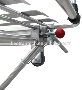 BT-TA001 Aluminum <strong>Ambulance</strong> Emergency Rescue Equipment Folding Patient Auto-loading <strong>Ambulance</strong> <strong>Stretcher</strong> Trolley