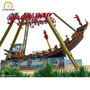 [Ali Brothers] <span class=keywords><strong>Luna</strong></span> Park, Juego Mecánico de Barcos Piratas con 50 Asientos, Columpios, Atracciones de Diversión en Venta - Product Image 4
